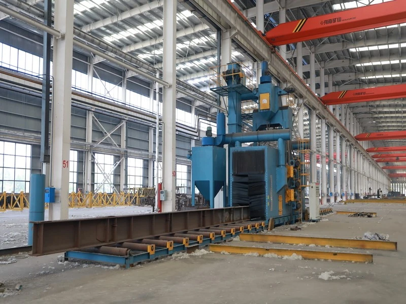 Heavy-Duty Steel Structure Shot Blasting Machine Heavy-Duty Steel Structure Shot Blasting Machine